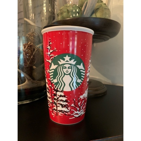 Starbucks Other - STARBUCKS Winter 2016 Ceramic Holiday Cup